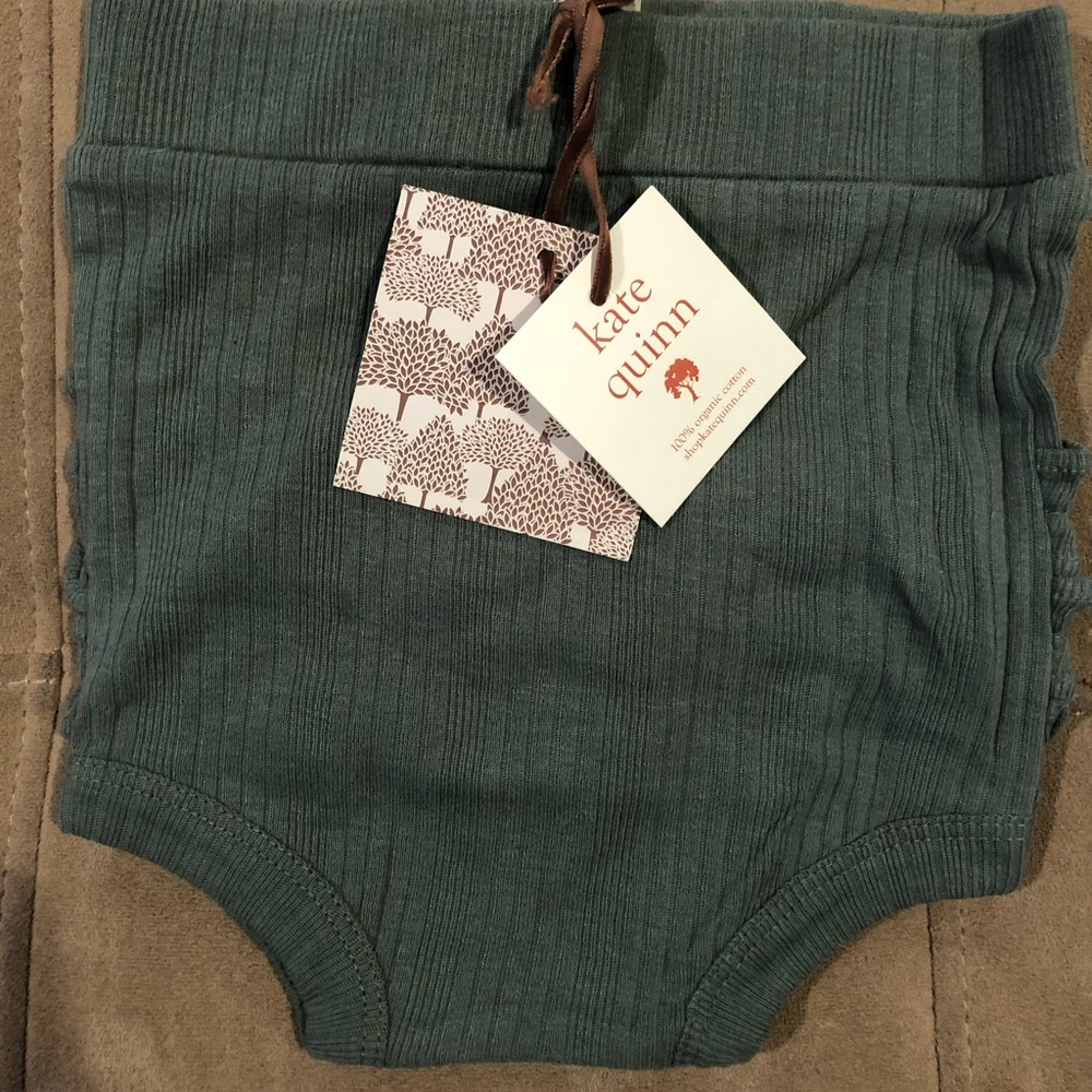 Kate Quinn Organic cotton Ruffle Butt Shorts